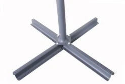 OUTFLEXX Ampelschirm, Anthrazit, Pulverbesch. Aluminium, 250x250cm, Inkl. Plattenständer -Gartenmöbel 10 18354.jpg