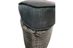 OUTFLEXX Houston Loungebett, Grau, Polyrattan, Doppel-halbrund, Viele Stellmöglichkeiten, Dach Klappbar -Gartenmöbel 10 18543.jpg