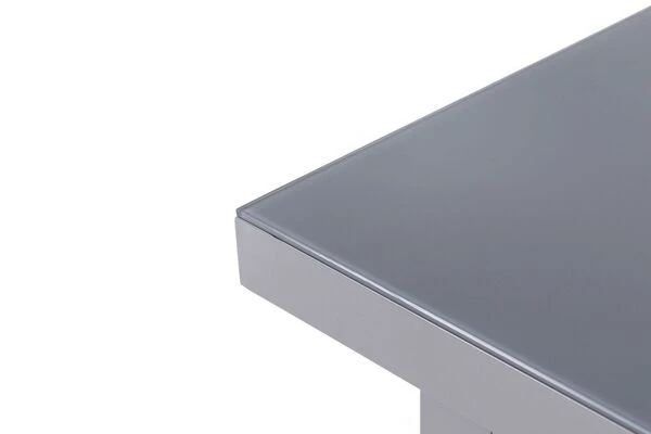 KETTLER BasicPlus Esstischgarnitur, Silber, Alu/Textilene, Tisch 180/240x100cm, 6 Stapelsessel 10 KETTLER BasicPlus Esstischgarnitur, Silber, Alu/Textilene, Tisch 180/240x100cm, 6 Stapelsessel – Bild 10