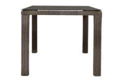 Ploß Rocking Dining Tisch, Grau/braun-meliert, Polyrattan, 170 X 90 Cm, Glasplatte In Steinoptik -Gartenmöbel 10 20157.jpg