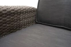 Ploß Rocking Comfort Dining / Lounge 2-Sitzer Sofa, Grau/braun-meliert, Polyrattan, 148x85x112 Cm, Verstellbar -Gartenmöbel 11 18206.jpg