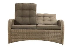 Ploß Rabida Comfort Dining / Lounge 2-Sitzer Sofa, Champagner-meliert, Polyrattan, 148x85x112 Cm, Verstellbar 29 Ploß Rabida Comfort Dining / Lounge 2-Sitzer Sofa, Champagner-meliert, Polyrattan, 148x85x112 Cm, Verstellbar -Gartenmöbel 11 20163.jpg
