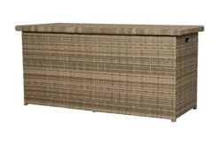 Ploß Rabida Kissenbox, Champagner-meliert, Polyrattan, 145x58x73 Cm, Inkl. Inlay -Gartenmöbel 11 20174.jpg