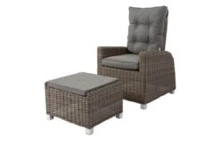 OUTFLEXX Hocker, Grau, Polyrattan, 54 X 63 X 41 Cm, Inkl. Polster -Gartenmöbel 11 20657.jpg