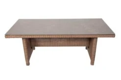 OUTFLEXX Dining Tisch, Hellbraun, Polyrattan, 200 X 95 Cm, Tischplatte Spraystone, 6mm -Gartenmöbel 11 20676.jpg