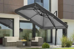 Schneider® SCHNEIDER Rhodos Ampelschirm, Anthrazit, Quadratisch, 300 X 300 Cm -Gartenmöbel 11 2652 5.jpg.jpg