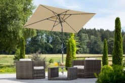 Schneider® SCHNEIDER Tunis Mittelstockschirm, Natur, Rechteckig, 270 X 150 Cm -Gartenmöbel 12048 4 2.jpg