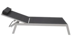 VILLANA 2er-Set Sonnenliegen, Silber/schwarz, Alu/Textil, 198x66x32cm, Mit Beistelltisch 45x45cm -Gartenmöbel 12 13886.jpg