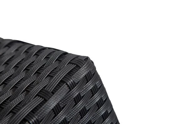 OUTFLEXX Loungemöbel-Set, Schwarz, Polyrattan, 5 Personen, Wasserfeste Kissenbox, Inkl. Kaffeetisch 12 OUTFLEXX Loungemöbel-Set, Schwarz, Polyrattan, 5 Personen, Wasserfeste Kissenbox, Inkl. Kaffeetisch – Bild 12