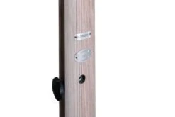 OUTFLEXX Ampelschirm, Creme, Aluminium In Holzoptik, 400x300cm, Inkl. Plattenständer -Gartenmöbel 12 18511.jpg