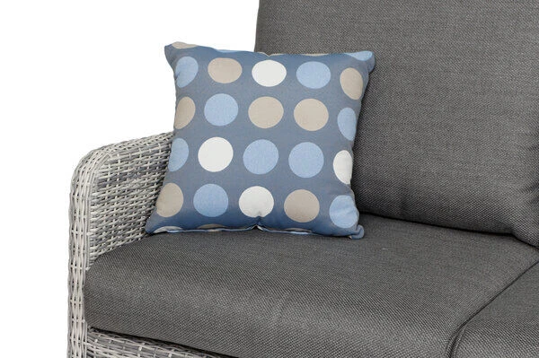 SIENA GARDEN Soria 2-Sitzer Loungesofa, Ice Grey, Alu / Gardino®-Geflecht, 149x87x88 Cm 12 SIENA GARDEN Soria 2-Sitzer Loungesofa, Ice Grey, Alu / Gardino®-Geflecht, 149x87x88 Cm – Bild 12