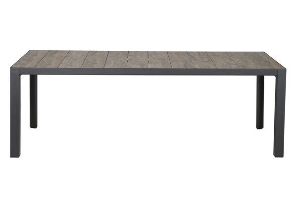 SIENA GARDEN Velia / Silva Dining Set, Anthrazit/washed Grey, Alu/Ranotex/Keramik, 8 Sessel, Tisch 220 X 100 Cm 12 SIENA GARDEN Velia / Silva Dining Set, Anthrazit/washed Grey, Alu/Ranotex/Keramik, 8 Sessel, Tisch 220 X 100 Cm – Bild 12