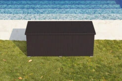 OUTFLEXX Kissenbox, Braun, Polyrattan, 204x94x75cm 21 OUTFLEXX Kissenbox, Braun, Polyrattan, 204x94x75cm -Gartenmöbel 1313 03.jpg
