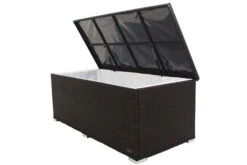 OUTFLEXX Kissenbox, Braun, Polyrattan, 204x94x75cm 13 OUTFLEXX Kissenbox, Braun, Polyrattan, 204x94x75cm -Gartenmöbel 1313 04.jpg