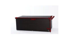 OUTFLEXX Kissenbox, Braun, Polyrattan, 204x94x75cm 15 OUTFLEXX Kissenbox, Braun, Polyrattan, 204x94x75cm -Gartenmöbel 1313 05.jpg