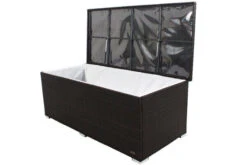 OUTFLEXX Kissenbox, Braun, Polyrattan, 204x94x75cm 18 OUTFLEXX Kissenbox, Braun, Polyrattan, 204x94x75cm -Gartenmöbel 1313 06.jpg
