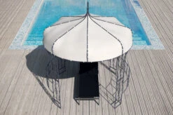 OUTFLEXX Pavillon, Anthrazit/creme, Stahl/Textil, 300 X 300 X 300 Cm -Gartenmöbel 13419 3 CGI.jpg