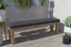 OUTFLEXX Sitzbank, Natur, Recyceltes SLVK-Teakholz, 170 X 40 X 45 Cm -Gartenmöbel 13424 3 5.jpg