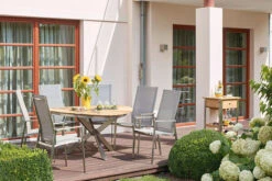 DIAMOND GARDEN Lyon Triangel Esstisch, Edelstahl/Recycled Teak, 150x 150 Cm -Gartenmöbel 13 21210.jpg