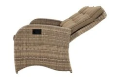 Ploß Rabida Comfort Dining / Lounge 3-Sitzer Sofa, Champagner-meliert, Polyrattan, 210x85x112 Cm, Verstellbar -Gartenmöbel 14 20164.jpg