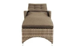 Ploß Rabida Comfort Rollliege, Champagner-meliert, Polyrattan, 198x68x44cm, Verstellbar, Hohe Sitzhöhe 33 Ploß Rabida Comfort Rollliege, Champagner-meliert, Polyrattan, 198x68x44cm, Verstellbar, Hohe Sitzhöhe -Gartenmöbel 14 20165.jpg