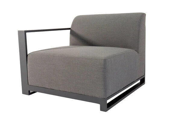 OUTFLEXX Loungeset, Flanelle, Alu/Sunbrella, Für 5 Personen, Höhenverstellbarer Loungetisch 14 OUTFLEXX Loungeset, Flanelle, Alu/Sunbrella, Für 5 Personen, Höhenverstellbarer Loungetisch – Bild 14
