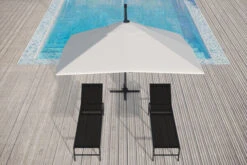 OUTFLEXX Ampelschirm, Creme, Pulverbesch. Aluminium, 300x300 Cm, Inkl. Plattenständer, Twist-Funktion -Gartenmöbel 16108 6 CGI.jpg