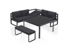 KETTLER Ocean Dining-Lounge, Anthrazit/anthrazit, 223 X 200 Cm, Inkl. Kissen, 0320831-7200 13 KETTLER Ocean Dining-Lounge, Anthrazit/anthrazit, 223 X 200 Cm, Inkl. Kissen, 0320831-7200 -Gartenmöbel 18597 4.jpg