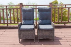 OUTFLEXX 2er Set Dining Sessel, Grau, Polyrattan, Je 55 X 65 X 112 Cm, Rücken Stufenlos Verstellbar -Gartenmöbel 18 18368.jpg