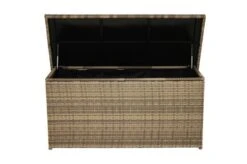Ploß Rabida Kissenbox, Champagner-meliert, Polyrattan, 145x58x73 Cm, Inkl. Inlay -Gartenmöbel 18 20174.jpg