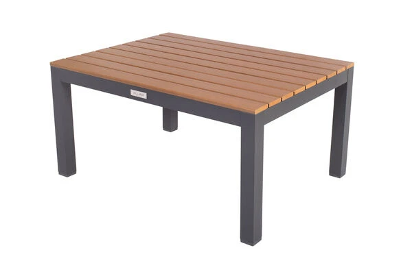 VILLANA Eck-Loungegruppe, Anthrazit/grau Meliert, Alu/Holzimitat/Polyester, 5 Personen, Inkl. Kissen 9 VILLANA Eck-Loungegruppe, Anthrazit/grau Meliert, Alu/Holzimitat/Polyester, 5 Personen, Inkl. Kissen – Bild 9