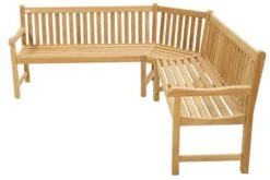 Eckbank Coventry Aus Teakholz Von Ploß, 200x200 Cm