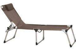 Bestseller 11 SIENA GARDEN Sole XXL Klappliege Alu / Ranotex®-Gewebe, Silber/taupe, 226x70x105 Cm, Klapp- Und Verstellbar