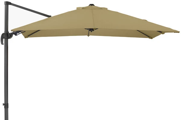Schneider® SCHNEIDER Rhodos Eco Twist Ampelschirm, Taupe, Quadratisch, 270 X 270 Cm 1 Schneider® SCHNEIDER Rhodos Eco Twist Ampelschirm, Taupe, Quadratisch, 270 X 270 Cm