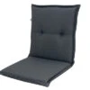 DOPPLER Comfort Stuhlauflage Niederlehner, Anthrazit, Polyester, 100 X 50 X 7 Cm