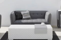 Bestseller 21 OUTFLEXX Cozy 2-Sitzer Sofa, Flanelle, Alu/Sunbrella, 181 X 87 X 76 Cm