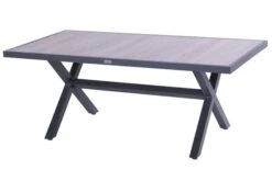 HARTMAN Canterbury Esstisch, Xerix/beige Wood, Alu/Keramik, 188x96cm
