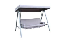 OUTFLEXX 3-Sitzer Hollywoodschaukel, Grau/anthrazit, Stahl/Polyester, 233x135 Cm, Mit Liegefunktion -Gartenmöbel 1 20117.jpg