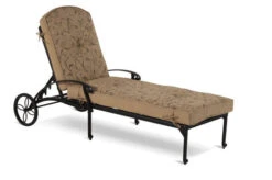 Bestseller 5 HARTMAN Amalfi Lounger, Bronze, Alu-Guss, 217 X 76,5 X 49 Cm, Mit Rollen, Verstellbare Rückenlehne