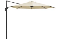 Schneider® SCHNEIDER Rhodos Junior Ampelschirm, Natur, Rund, Ø 300 Cm