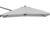 Schneider® SCHNEIDER Rhodos Eco Twist Ampelschirm, Grau, 270x270 Cm, Quadratisch