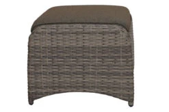 Ploß Rabida Hocker, Champagner-meliert, Polyrattan, 71x52x42 Cm, Zu Loungesessel, Inkl. Polster -Gartenmöbel 20169 08.jpg