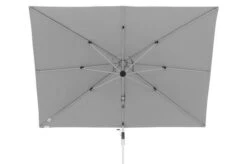 DOPPLER Active Pendelschirm, Hellgrau, Alu/Polyester, 350x260 Cm, Mit Kurbel -Gartenmöbel 20915 06.jpg