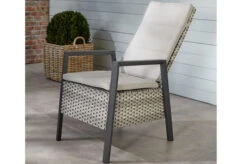 Ploß Louvra 2 Design-Diningsessel, Natur-anthrazit, Polyrattan, 59x72x111cm, Rücken Stufenlos Verstellbar -Gartenmöbel 21622 2.jpg