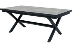 Ploß Louvra Auszugs-Dining-Tisch, Anthrazit/Holzoptik, Alu/Keramik, 160/210x100,5cm, Tischplatte Aus Keramikfliesen -Gartenmöbel 21629 9.jpg