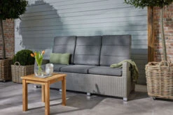 Ploß Vigo Comfort 3-Sitzer Speise-/Lounge-Sofa, Stahlgrau-meliert, Polyrattan, 210x84x110cm, Verstellbar -Gartenmöbel 21633 3.jpg