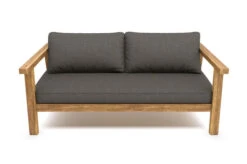 OUTFLEXX Hamim 2-Sitzer, Natur/grau, Teak/Olefin, 190 X 80 X 60 Cm, Recycled Teak -Gartenmöbel 21686 8.jpg