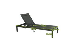 OUTFLEXX Rollliege, Anthrazit Matt, Aluminium, 193x60x32,5cm, Rückenlehne Verstellbar -Gartenmöbel 21771 5.jpg