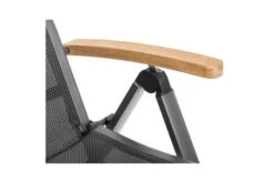 OUTFLEXX Relaxsessel, Anthrazit Matt, Aluminium/FSC-Teak, 73x62x111cm -Gartenmöbel 21783 4.jpg