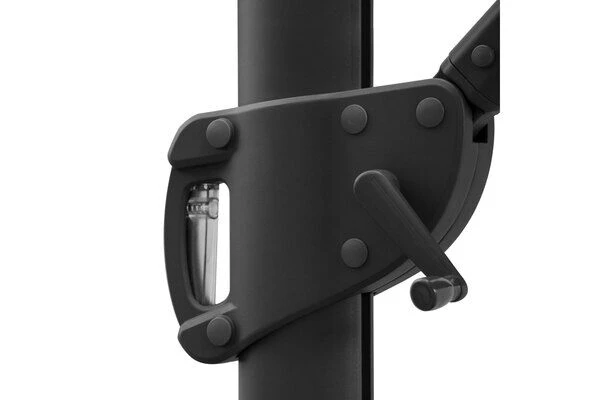 OUTFLEXX Ampelschirm, Anthrazit/creme, Aluminium/Polyester, 300x400cm, Rechteckig 6 OUTFLEXX Ampelschirm, Anthrazit/creme, Aluminium/Polyester, 300x400cm, Rechteckig – Bild 6